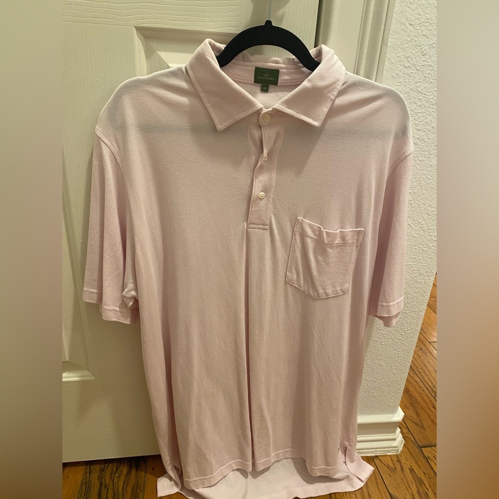 Sid Mashburn Men's Pique Pocket Polo Shirt